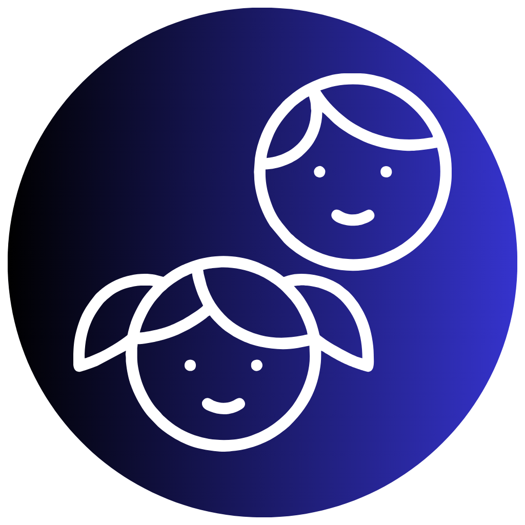 2 enfants - Massage de détente