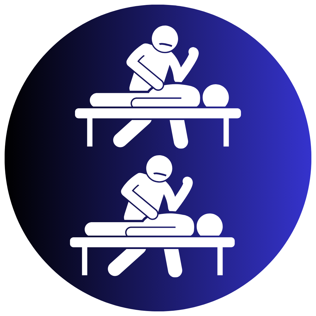Deep Tissue Couple Massage ONE AFTER THE OTHER WITH SAME MASSAGE THERAPIST